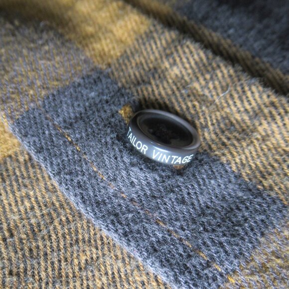 Tailor Vintage Luxe Performance Plaid Flannel Shirt | Size XL - Picture 7 of 10